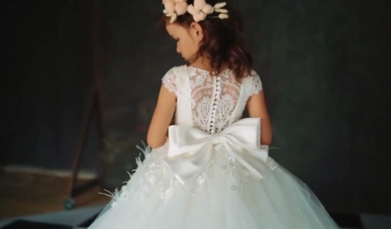 Best First Communion Dress: Elegant Ivory and White Gowns for Girls