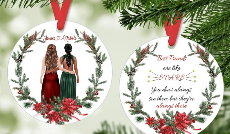 Best Friend Christmas Ornaments: Perfect Holiday Gifts for Besties